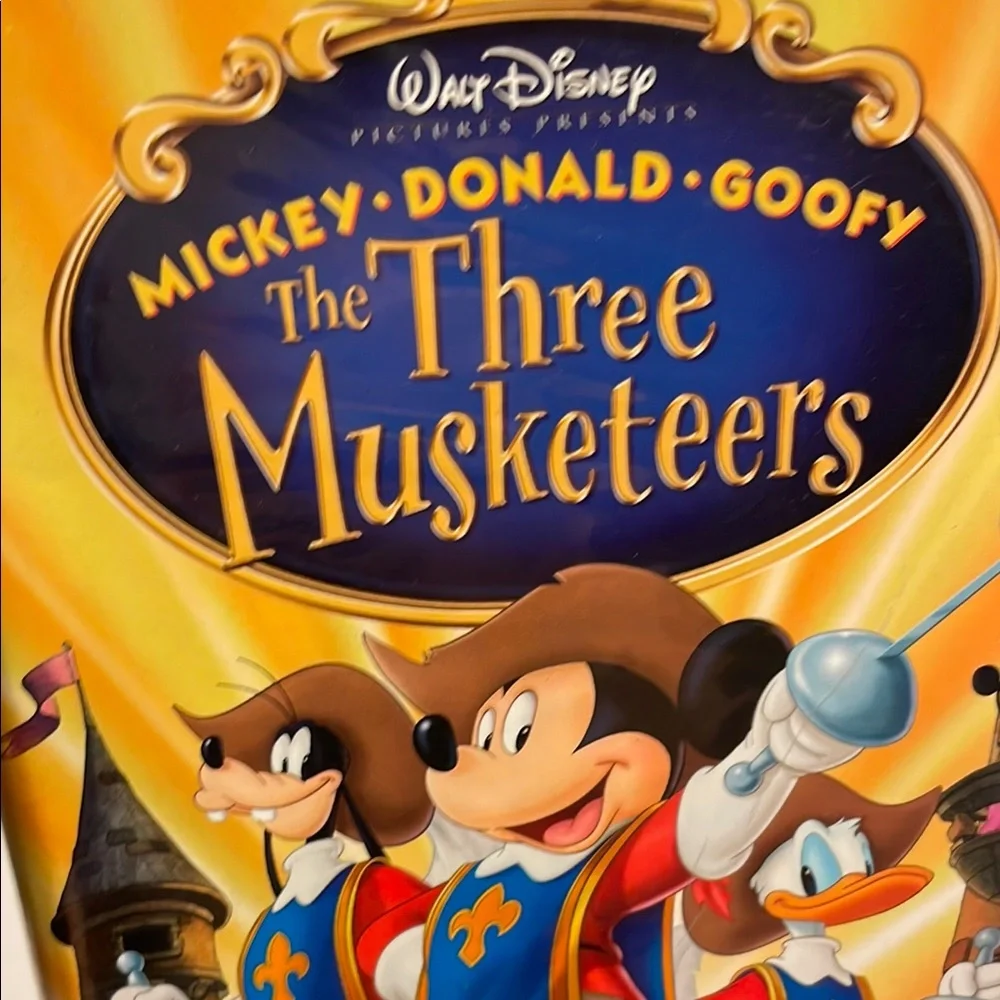 Disney's The Three Musketeers VHS